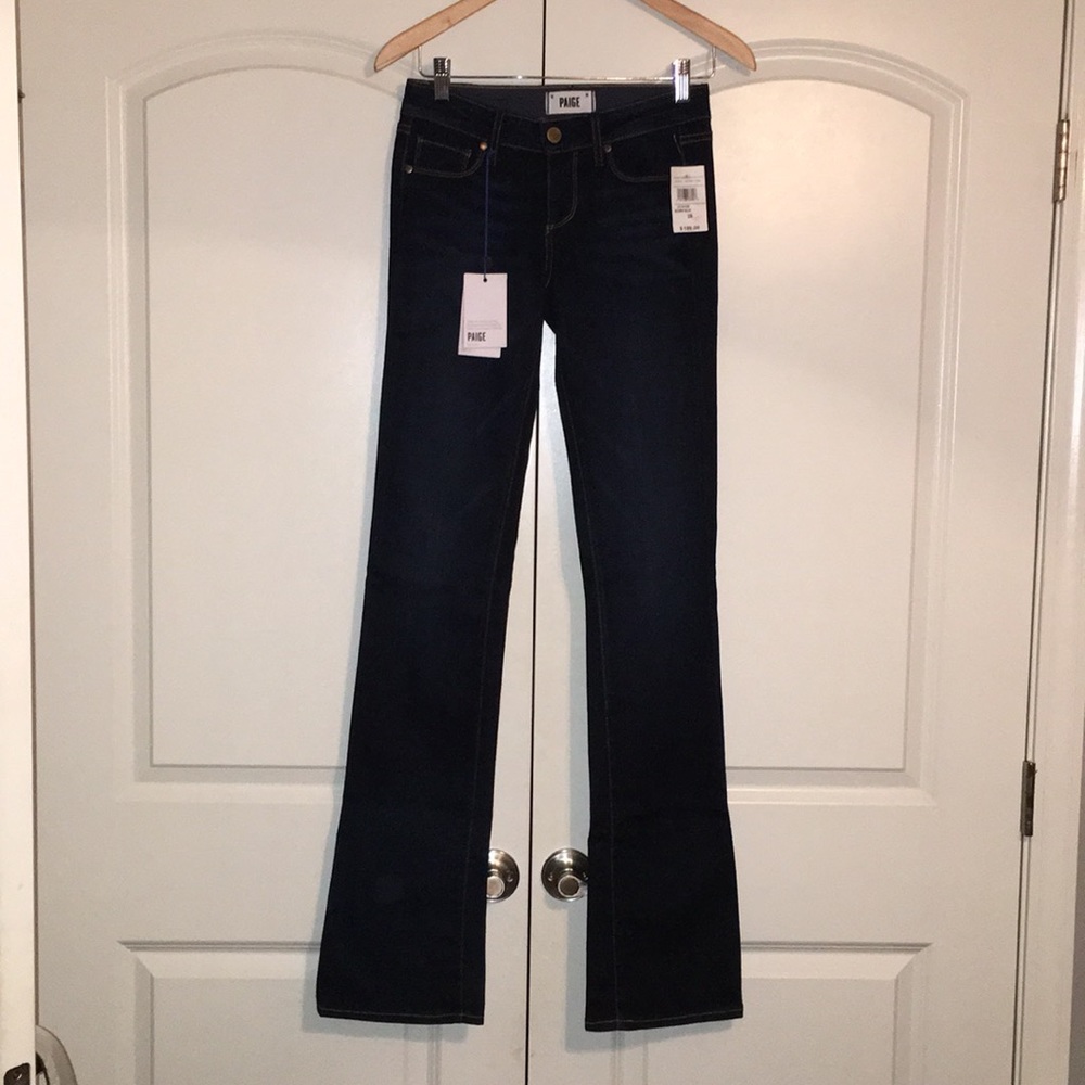 NWT | Paige | Manhattan Slim Boot Cut Jeans